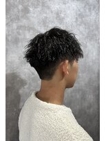 スピン 本八幡(SPIN)&nbsp;ベリーショート/ダークアッシュ/ニュアンスパーマ/韓国マッシュ