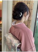 《直方／着付け》訪問着&ヘアセット