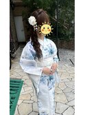 浴衣着付け×ヘアセット