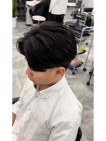 オム ブランシェ(HOMME BLANCHE’)&nbsp;【Ryo】ニュアンスパーマ×センターパート