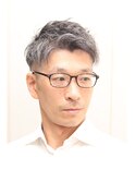 30代40代メンズビジネスツーブロックショート/爽やか/清潔感