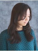 柔らかレイヤー×ナチュラルロング