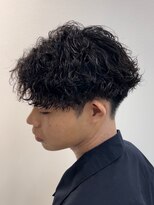 ネイロ 北千住(NeiRo)&nbsp;メンズマッシュ刈り上げ波巻きツイストスパイラルパーマ北千住