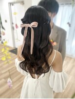 エリリーム(mlilym)&nbsp;ハーフアップ