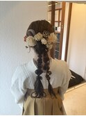 袴ヘアセット