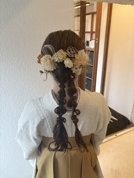 ルブランヘアギャラリー(Le blanc hair gallery) 袴ヘアセット