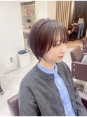 小顔ショートボブ