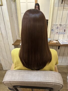 コージー リゾート バイ アンツ 茅ヶ崎駅前店(cozy resort by ANT'S) ホワイトグレージュ/デジタルパーマ/チェリーブラウン/茅ケ崎