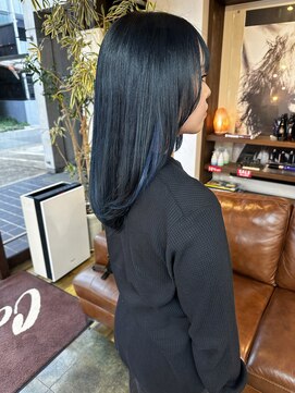 コレット ヘアー 大通(Colette hair) ブルーブラック★