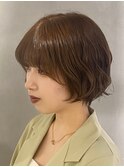 調布ニュアンスパーマレディースパーマショートシャドウパーマ
