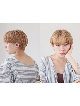 大人女性の魅力を最大限に引き出す再現性の高いショートが大人気！顎ラインボブ・くびれヘアも是非お任せ◎