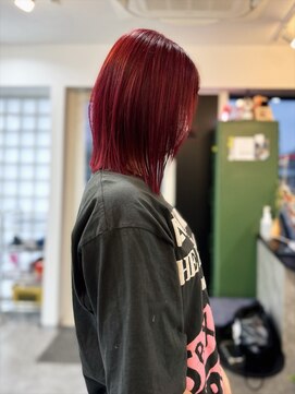 アラレ(ARARE) チェリーレッド