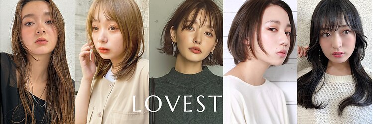 ラヴェストバイフレイスウェル(LOVEST by frace well)のサロンヘッダー