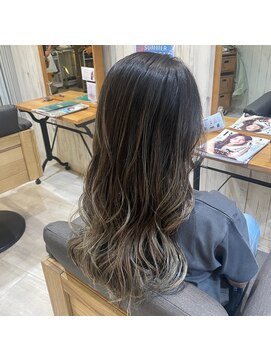 ミュミュ(mu-mu) デザインカラーバレイヤージュカラー9.29