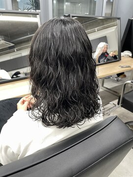 ウェーブパーマゆるふわパーマ