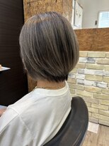 アルファ(alpha)&nbsp;大人ガーリー/ダークアッシュ/似合わせカット/ミディアムレイヤ