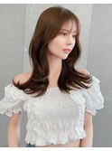 韓国顔周り/ハイレイヤー/ミディアムレイヤーカット/川崎46