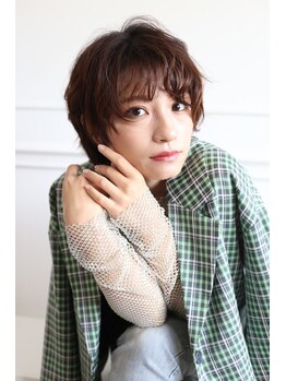ヘアーアンドメイク アンジュ 中野店(Hair&Make ange)の写真/実力派スタイリストが叶える！骨格・髪質・クセを見極めた再現性の高いstyleお任せください＊