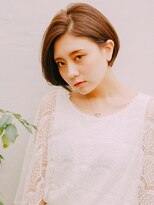 ココカラーアンドカット マルナカ福富店(CoCo Color&Cut)&nbsp;エレガントボブ/ミルクティーベージュ/30代40代50代60代