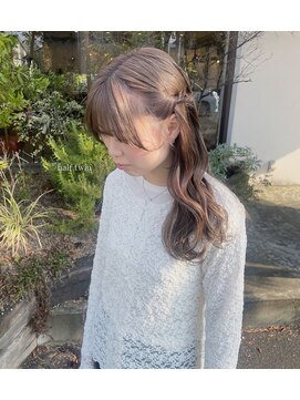 ムクヘア 御幸店(MUKU hair) ハーフツイン！