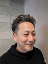 ワンワンオー バーバーショップ コンチネンタル(@110 BARBER SHOP continental)&nbsp;アップバングショート