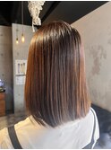 【艶感たっぷりのナチュラルボブ】