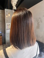 サンカリ 真法院店(SANKARI) 【艶感たっぷりのナチュラルボブ】