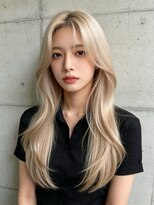 エイチ ウルフカット 大阪梅田(811)&nbsp;ショートウルフボブバレイヤージュアッシュグレーボーイッシュ