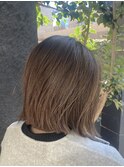 切りっぱなしボブ