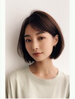 ロディーナコク 大口 新子安(rodina.coc)&nbsp;ダークパープル/ナチュラルショート/ミルクブラウン/夏/大口子安