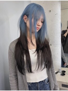 ローレン(Lolen.)の写真/1人1人の肌色や、ファッションに合わせたデザイン提案♪ダメージレスにこだわったカラーで、理想の髪色に☆