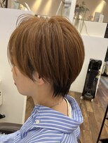 アミックス ヘアワークス 山口店(AMIX hair works)&nbsp;メリハリカラーでハンサムショート