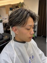アンサ 長岡天神店(ANSA)&nbsp;ハイライト×フェザーパーマ