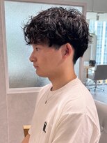 ミーク(meak)&nbsp;定番マッシュにスパイラルパーマ