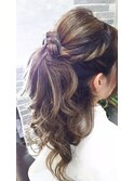 ねじりヘアセット
