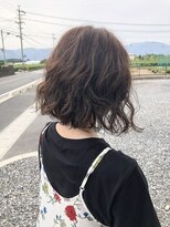 ヘアーアンドネイル ガレージ(GARAGE)&nbsp;ラフウェーブボブ