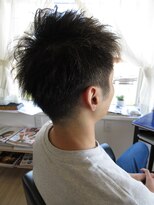 コア フィール ア デイ(COIFFURE A DAY)&nbsp;刈り上げ×アップバング