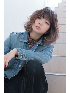 エムスラッシュ たまプラーザ(M.SLASH) ■ルーズな個性派ラフボディパーマM.SLASHたまプラーザ53-5★