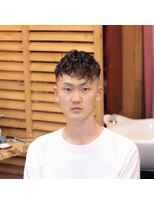 カイバーバーバイウッズ(Kai Barber by woods)&nbsp;men's cut perm