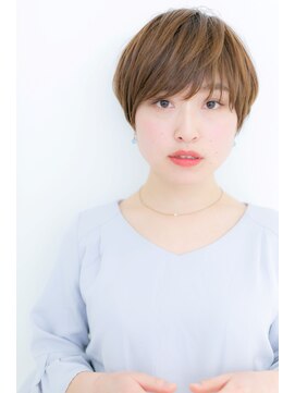 カバーヘア ブリス 北浦和(COVER HAIR bliss) 暖色系カラーオンブレ小顔マッシュハンサムショートY北浦和