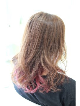 エフエフヘアー(ff hair) back style☆インナーカラーvol.354