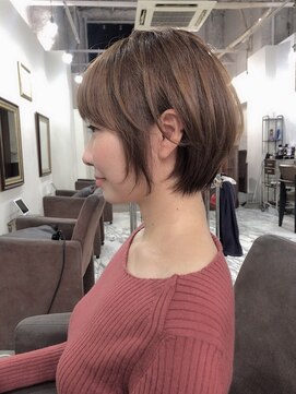 ナイン 麻布十番(NINE) 大人可愛いショートヘア☆