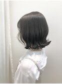 【WiLL 山口】フェミニン切りっぱなしボブ