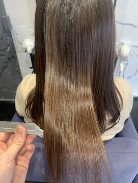 アルコイリスバイドールヘアー(ARCOIRIS by Dollhair) ショートマッシュ暖色系カラーぱっつんボブミニボブ髪質改善大阪