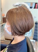 【hhair四条大宮】前下がりショートボブ