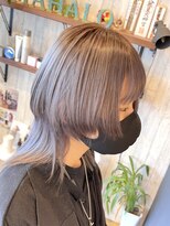 マハロ(mahalo) こなれハイトーン×シルバー ＊【ハイトーン/ブリーチ/千葉】