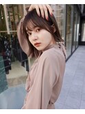シースルーバング エフォートレス ボブ 髪質改善トリートメント