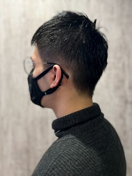 テトテ 門戸厄神店(tetote) 【tetote門厄神店】ビジネススタイル　黒髪　刈り上げ