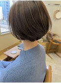 《花屋併設》ボブウルフ/ニュアンスカラー/大人女子