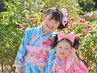 【七五三】三歳、七歳（着付け、ヘアセット、メイク）飴ちゃん付き